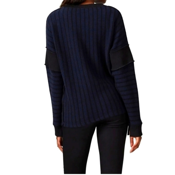 MM6 Maison Margiela navy striped sweater XS - Picture 2 of 10